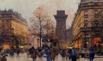 Les Grands Boulevards A París Pinturas al óleo